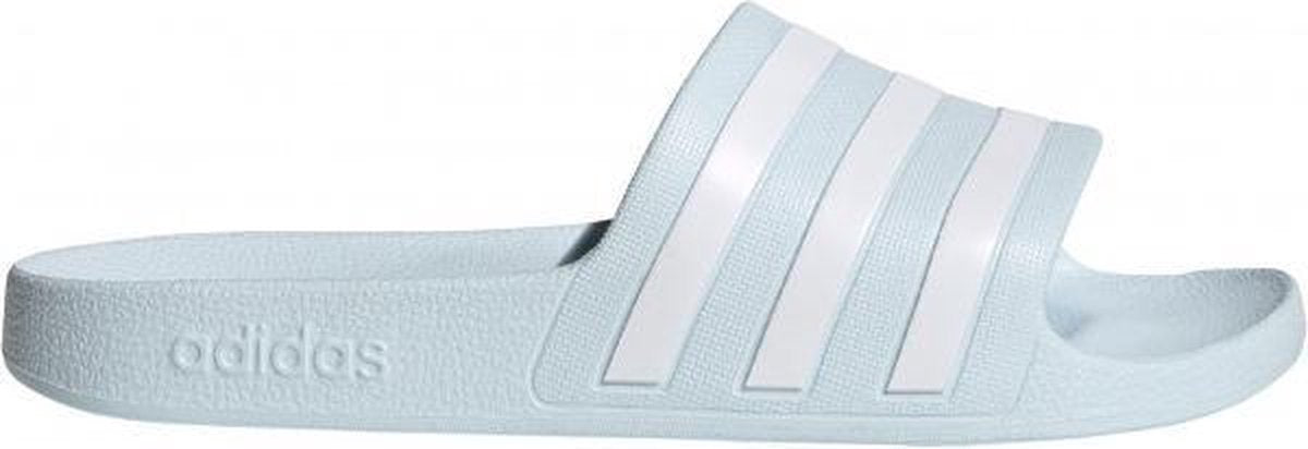adidas Adilette Aqua - lichtblauw/wit - maat 44 2/3