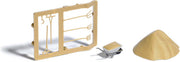 Busch - M-set:sandhaufen/schubkarr. (Bu7787)