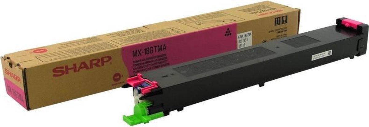 MX-18GTMA toner magenta standard capacity 10.000 pagina's 1-pack