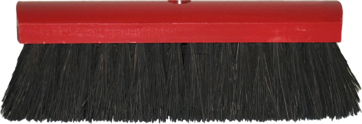 Straatbezem - Straatkeerder - Bezem - Ronde Rug Rood - Colombo - 30 cm - 3010