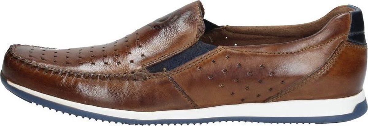 Bugatti Tomeo Mok mocassins cognac - Maat 43