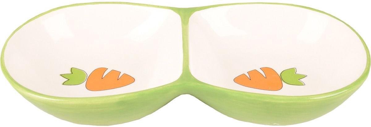 Eetbakje Ozzy Keramisch Ovaal Groen - 12