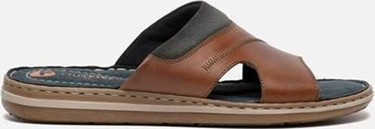 Outfielder Slippers cognac - Maat 43
