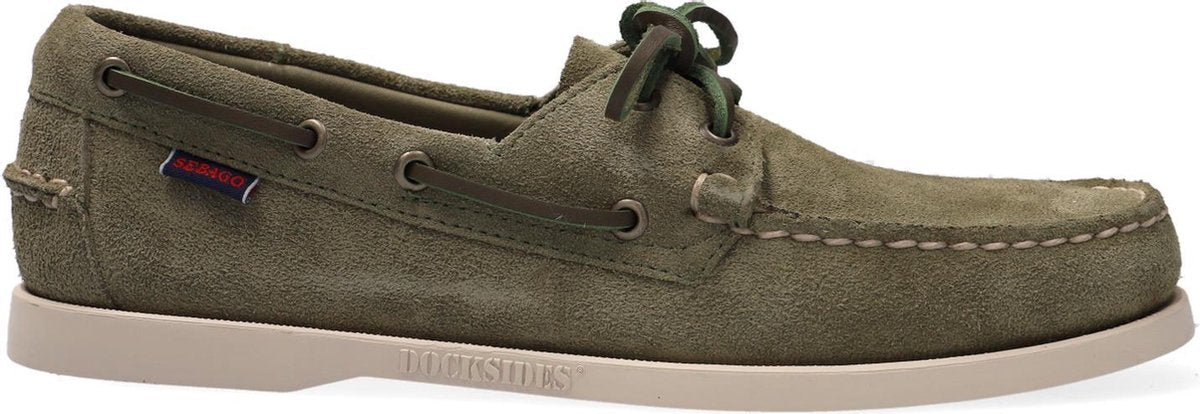 Sebago Heren Instappers Portland - Groen - Maat 42