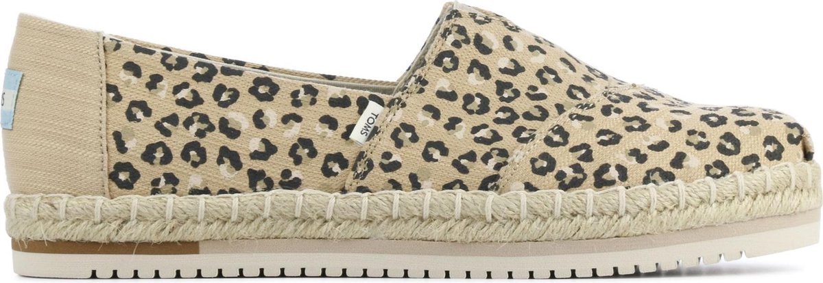 Toms Vrouwen Textiel Espadrilles / Damesschoenen  -   Alpargata plat leop - Diversen - maat 38.5
