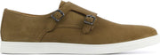 Stefano Lauran Mannen Suède Gespschoenen / Herenschoenen / Instapper S3019 - Camel - Maat  43