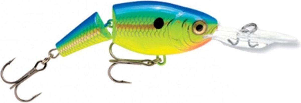 Rapala Jointed Shad Rap - Plug - Parrot - 9cm - Geel