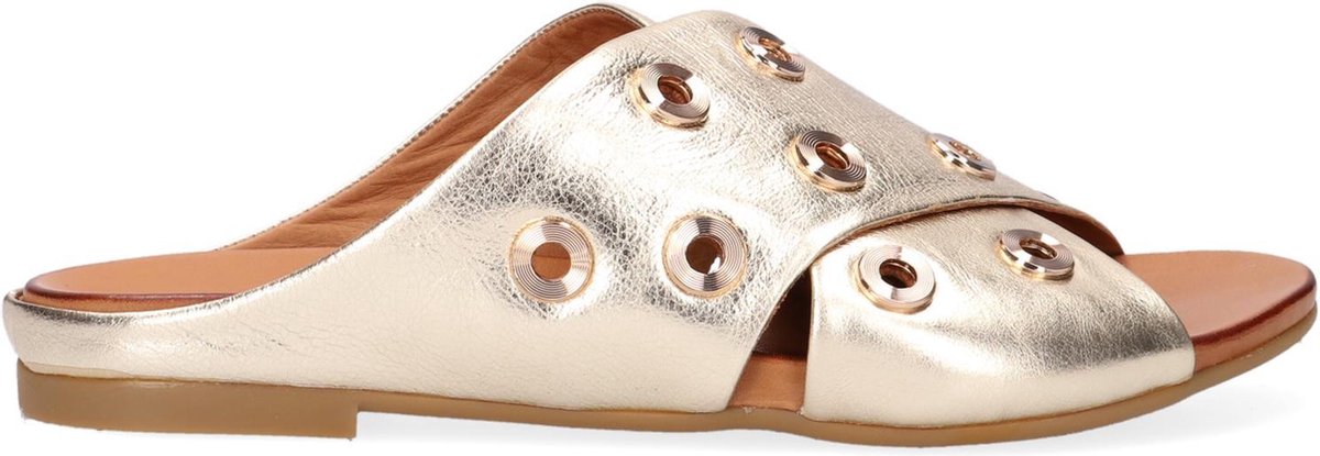 Tango Mila 3 Slippers - Dames - Goud - Maat 41