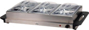 Excellent Electrics - Elektrische 2 in 1 RVS Buffetwarmer (300W)