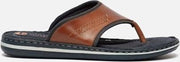 Outfielder Slippers cognac - Maat 46