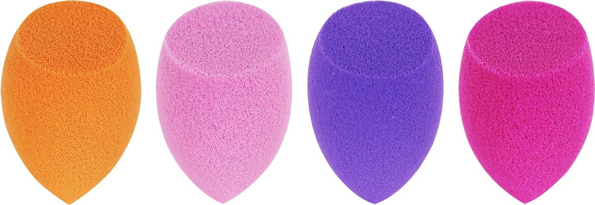 Real Techniques 4 Mini Miracle Complexion Sponges - Make-up spons