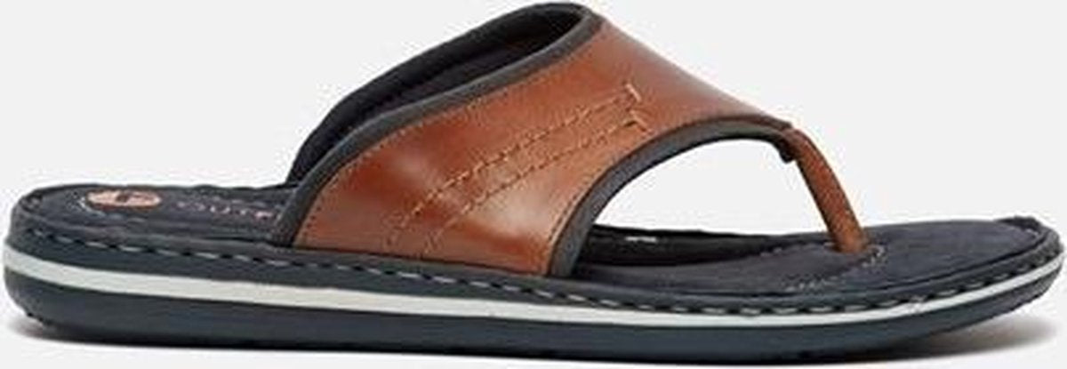 Outfielder Slippers cognac - Maat 40