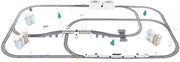 XXL Elektrische Treinbaan Set - Set Met Trein Met Locomotief & Wagons - Speelgoedtrein Spoorbaan Rails - Spoorweg Treinset Electrisch - Treinset – 86 Delig
