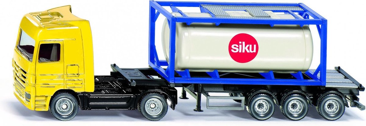 Vrachtwagen met tankcontainer SIKU