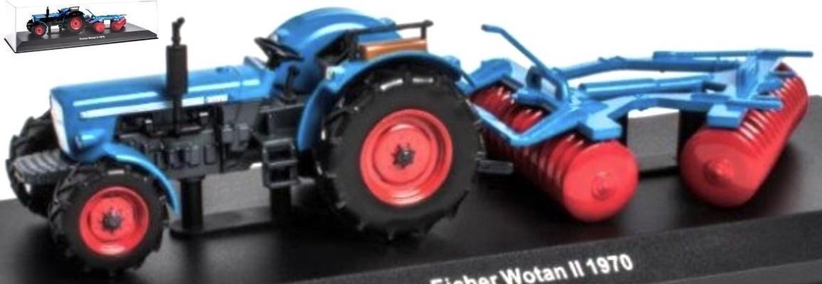 ATLAS Eicher WOTAN II 1970 schaalmodel 1:43