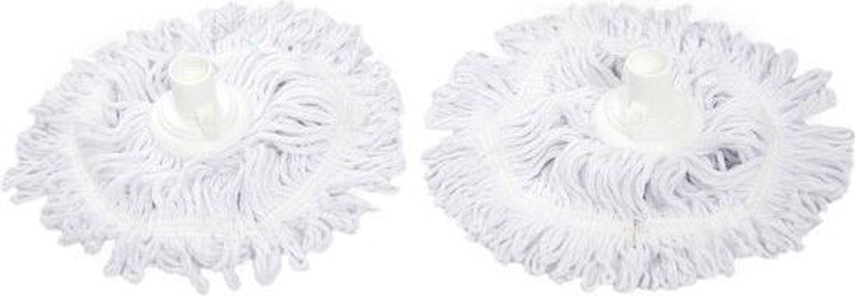 Dweil mop 2stuks voor professionele Maus 15l mopset wit
