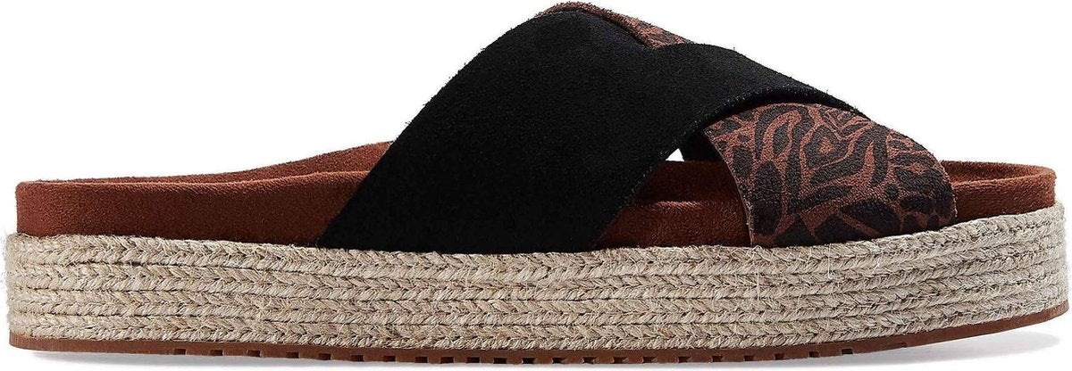 TOMS Paloma Dames Slippers - Black - Maat 38/39