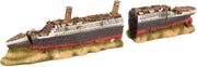 Aquarium Herald titanic 2 delen - Rood - 38.5 x 6 x 9 cm