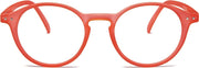 Looplabb Faust leesbril +2.50 - oranje
