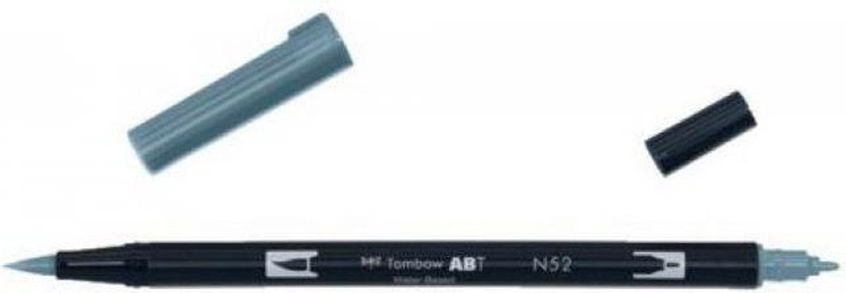 Tombow ABT dual brush pen Cool Grey 8 ABT-N52
