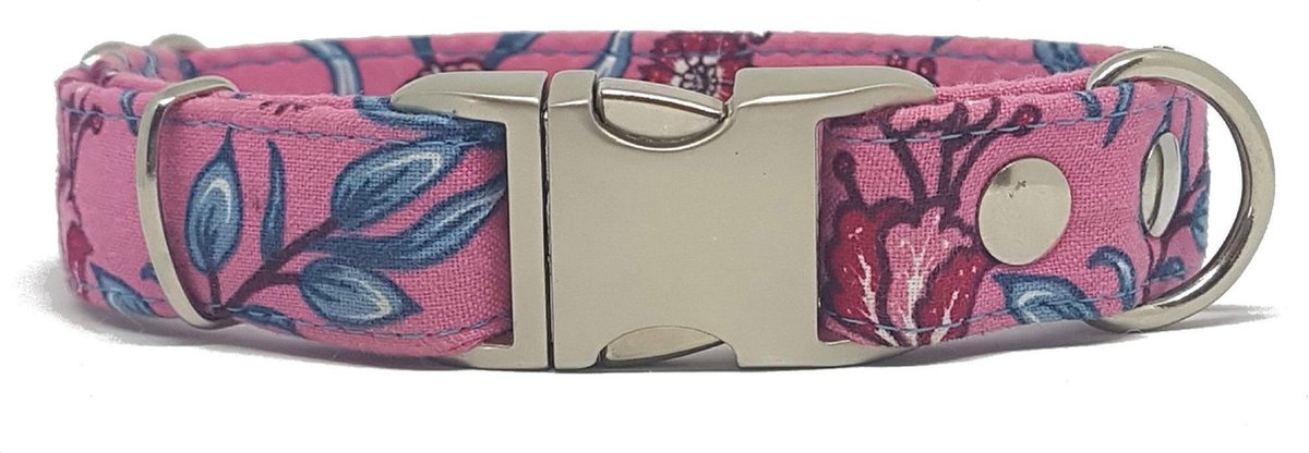 Pink Hindelopia halsband maat M/ Pink Hindelopia collier du chien size M