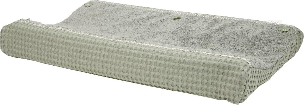 Koeka Aankleedkussenhoes wafel Amsterdam - 45x73 shadow green
