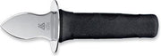 Triangle Oesterbreker zwart Kunststof handvat met krop in doos 54 Vis-schaaldieren tools RVS 17 cmOesterbreker zwart Kunststof handvat met krop in doos 54 Vis-schaaldieren tools RVS 17 cm
