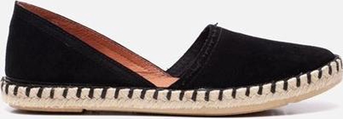 Ann Rocks Espadrilles zwart - Maat 40