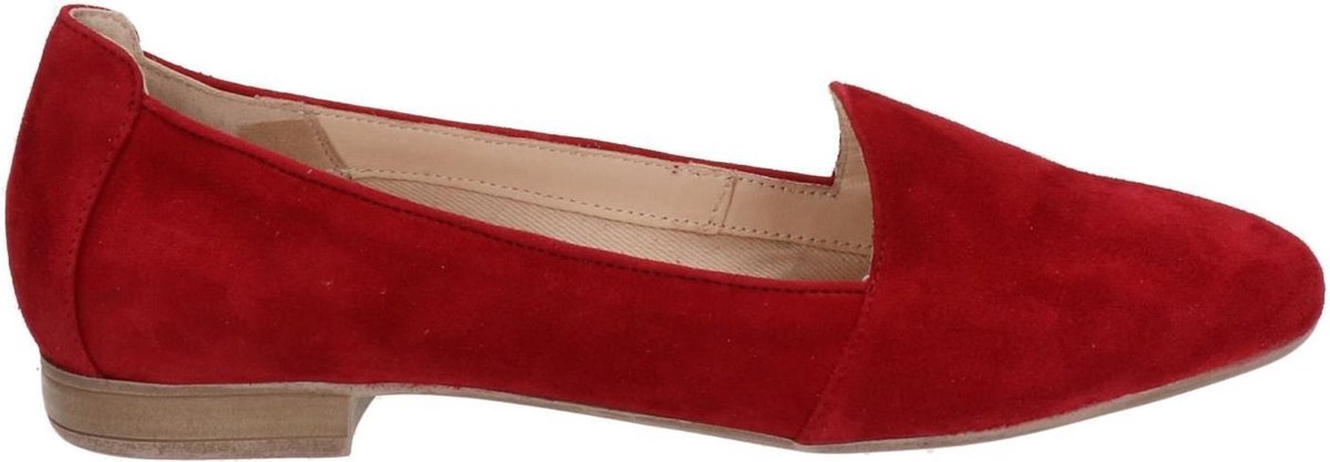 Nelson dames loafers - Rood - Maat 39