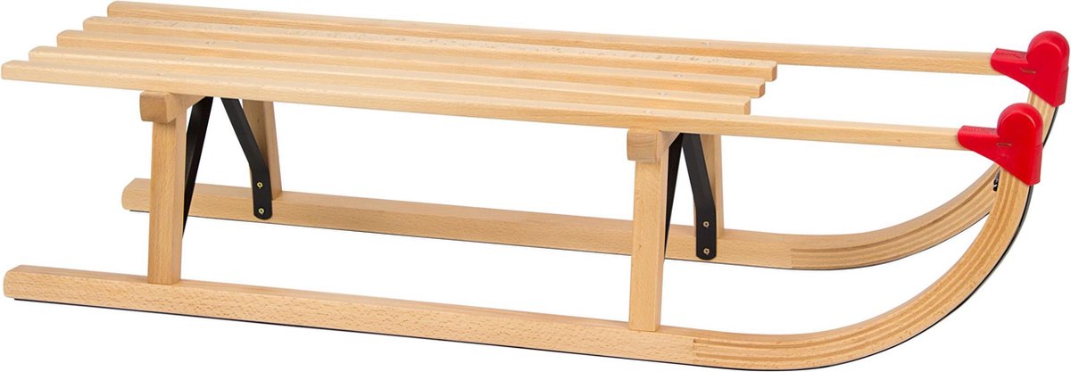 Nijdam Davos Houten Slee 100 cm - Houten slee