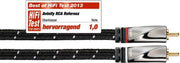 Avinity Audiokabel 2 Cinch-stekkers - 2 Cinch-stekkers Stof Verguld 5 M