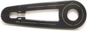 Falkx Fiets Kettingkast / Kettingbeschermer Zwart / Transparant + Bevestiging 26" / 28"