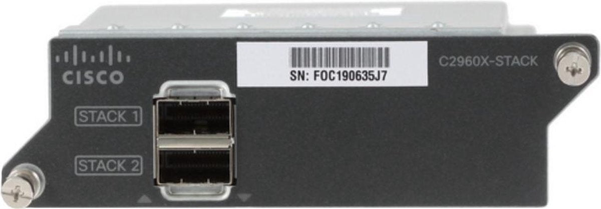 Cisco FlexStack-Plus network switch module
