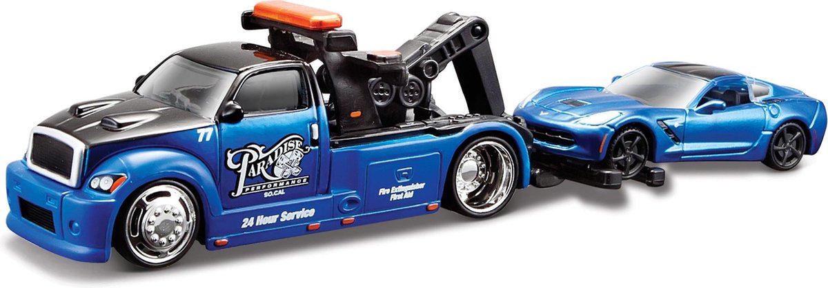 Wrecker and 2014 Corvette Stingray Coupe