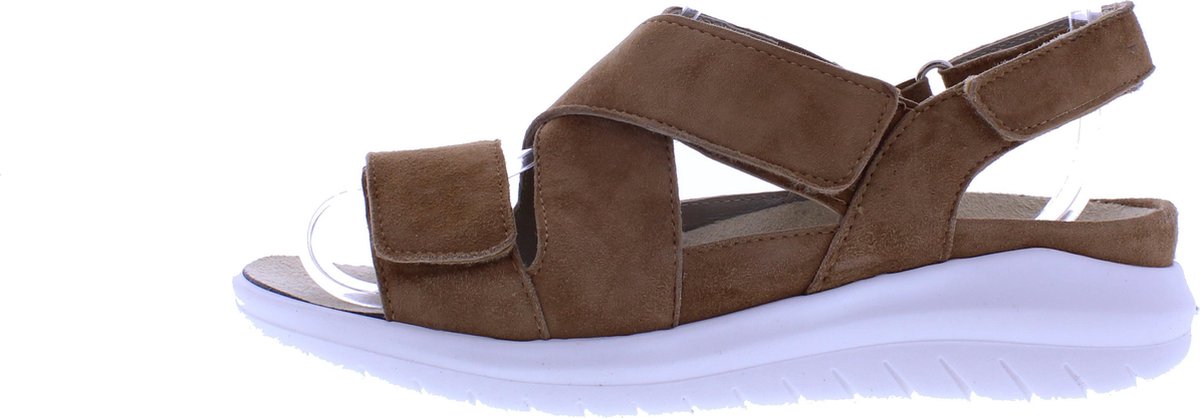 Verhulst - Lana sandaal - cognac suede - wijdte H - maat 3½