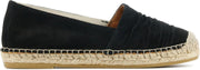 Viguera Vrouwen Suède Espadrilles / Damesschoenen  -   1668 sue - Zwart - maat 39