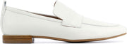 Stefano Lauran Vrouwen Leren Instapschoenen / Damesschoenen / Instapper S1038 led - Wit - Maat  36