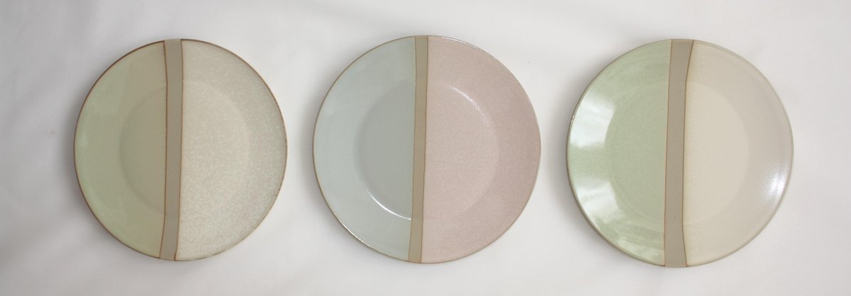Ard'time Pastel Serviesset - 18 delig - Aardewerk