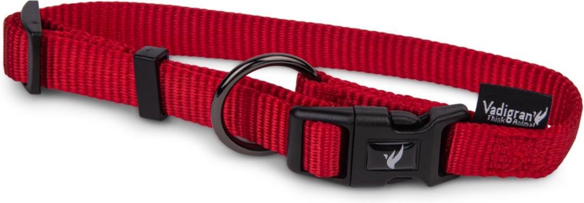 Dierenbenodigdheden Vadigran Halsband Classic Nylon Rood 50-66Cmx25Mm Xl