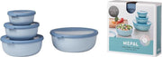 Mepal - Multikom Cirqula 4-delige set (350 + 750 + 1250 + 2250 ml) - Mag in de vriezer
