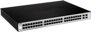 D-Link 48-port Gigabit Smart incl. 4 Combo Switch