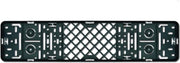 1+1 Gratis Kentekenplaat houder Premium voor Auto - Zwart 52 x 11 cm - push - Universeel voor NL en BE
