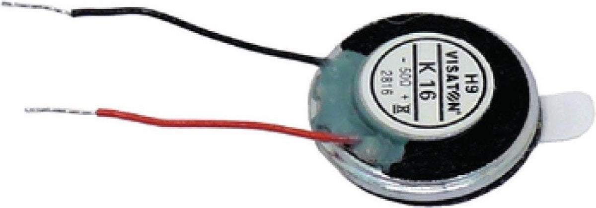 Visaton luidsprekers Miniatuur luidspreker 16 mm 50 Ohm