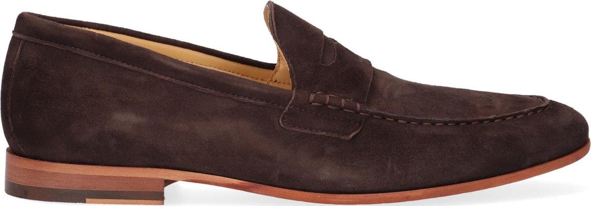 Mazzeltov 9262 Loafers - Instappers - Heren - Bruin - Maat 42