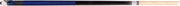 Casino Blue Flames Pool Cue