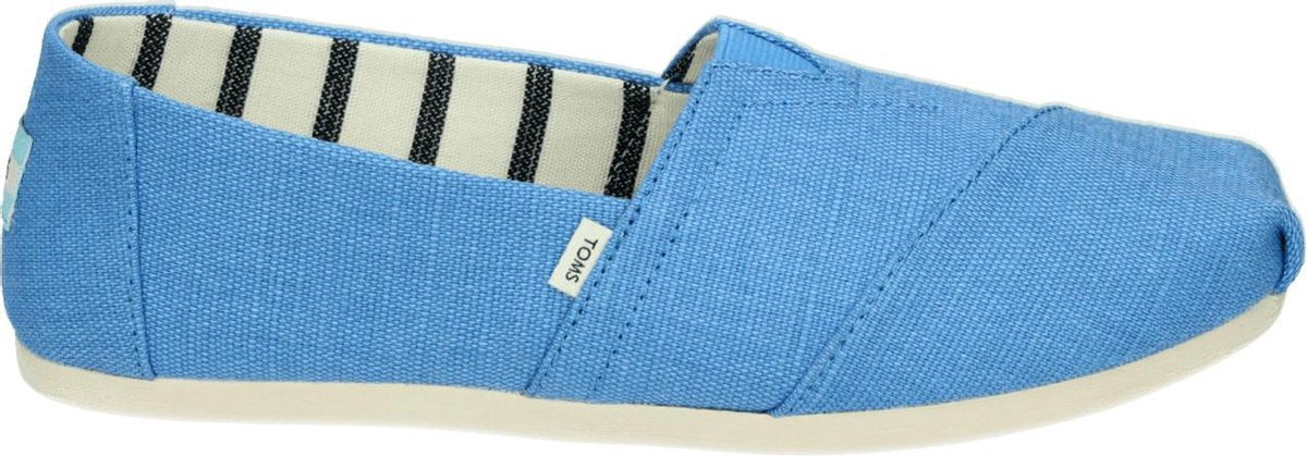 TOMS Shoes ALPARGATA - Volwassenen Instappers - Kleur: Blauw - Maat: 38