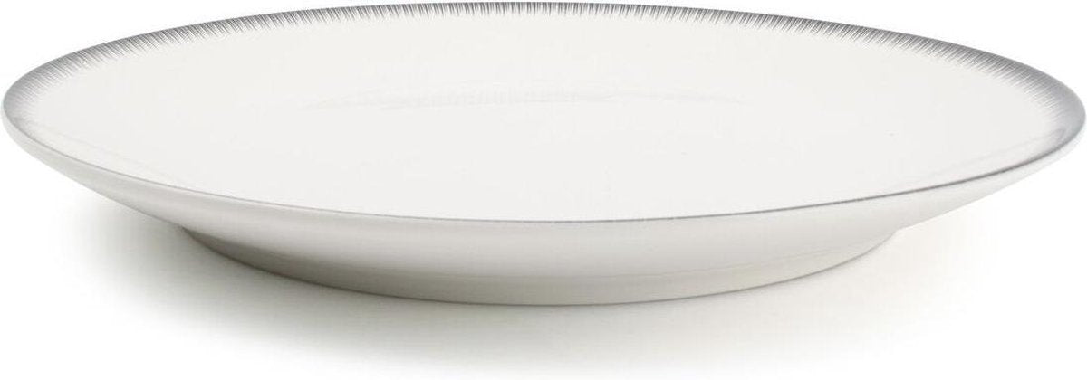 Salt&Pepper Plat bord 27cm wit Alba set/4