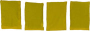 Pittenzakjes | set van 4 | Pittenzakjes Geel |15 x 10 cm | Werpzakken | Beanbag