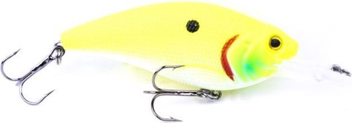 Viper Deep - Plug - Supp. Yellow - 12cm - Rood