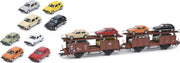 SCHUCO VW GOLF I - LADEGUTPACKUNG - 8 CAR SET schaalmodel 1:87